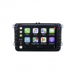 Autoradio tactile GPS Bluetooth Android & Apple Carplay Skoda Superb Octavia Yeti Roomster Fabia Rapid + caméra de recul